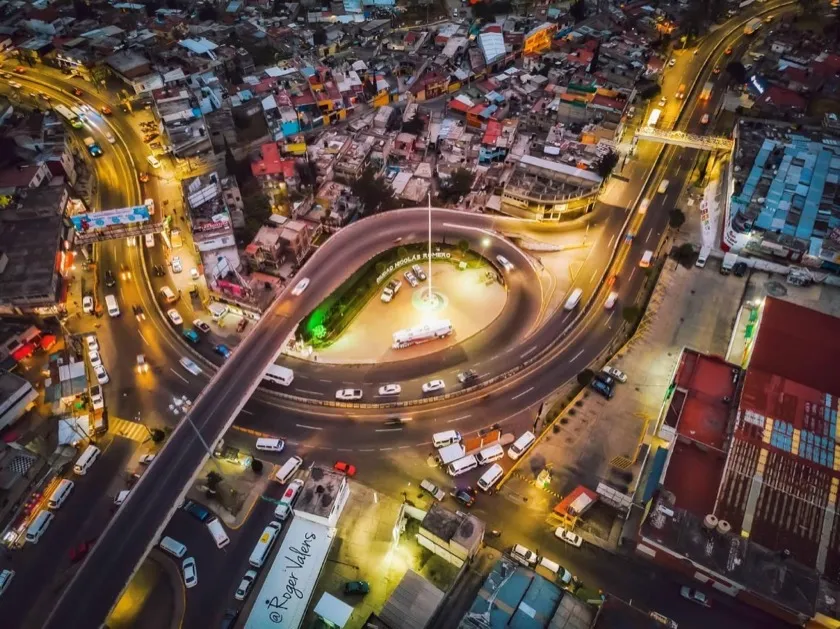 La Curva, glorieta de Ciudad Nicolás Romero